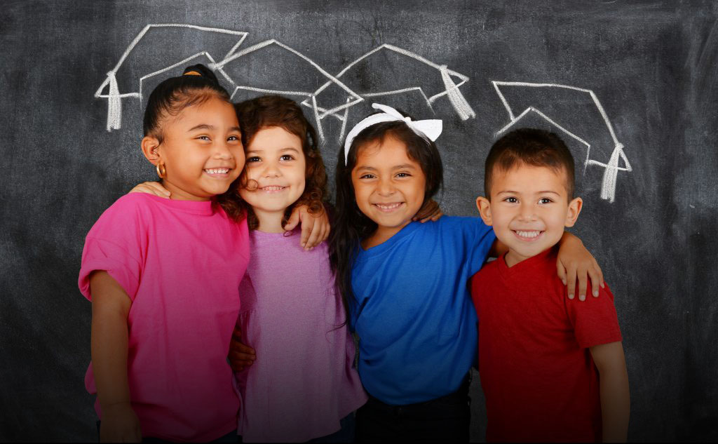 Graduating Kids Smiling